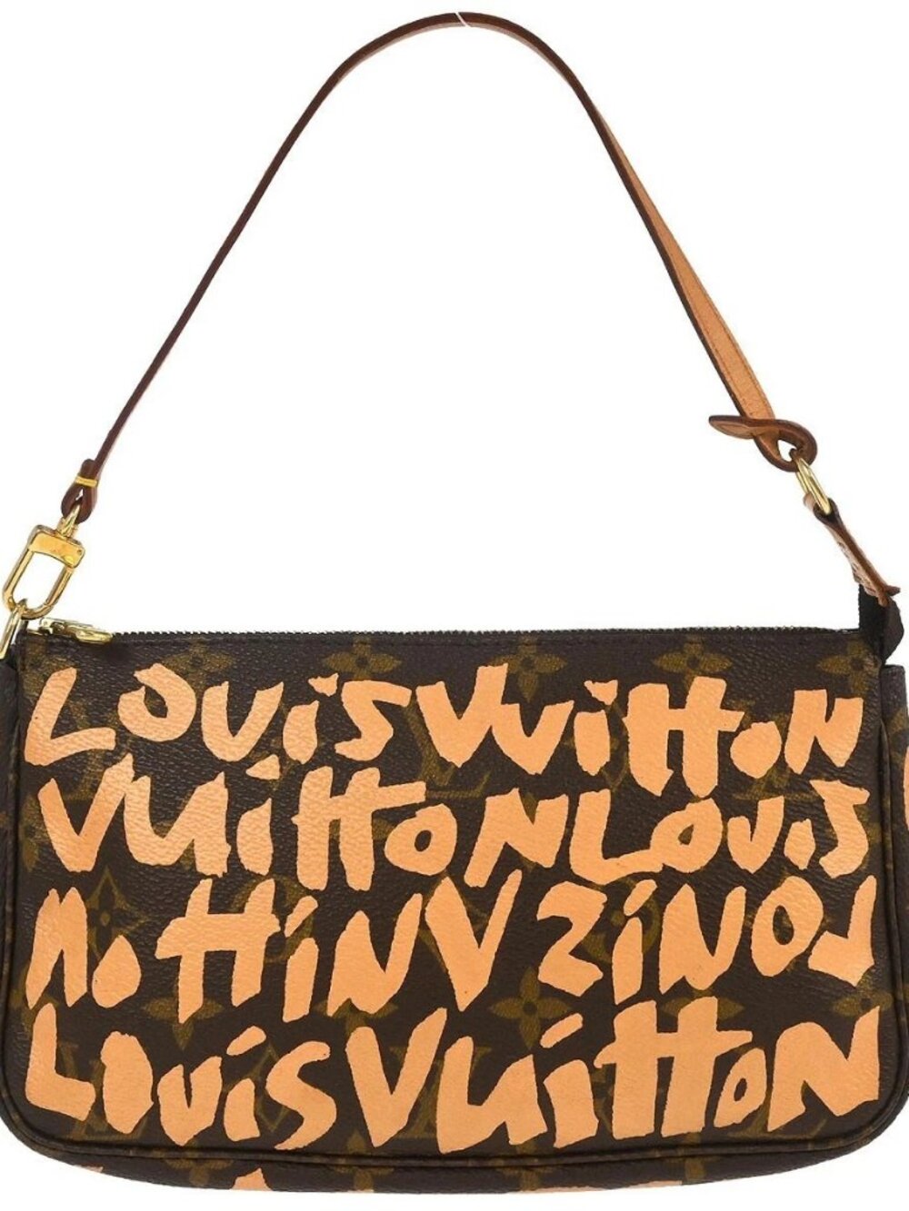 Louis Vuitton Beige Graffiti Pochette